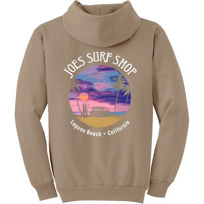 Joe's Surf Shop Wagon Silhouette Pullover Surf Hoodie - Angler's Pro Tackle & Outdoors