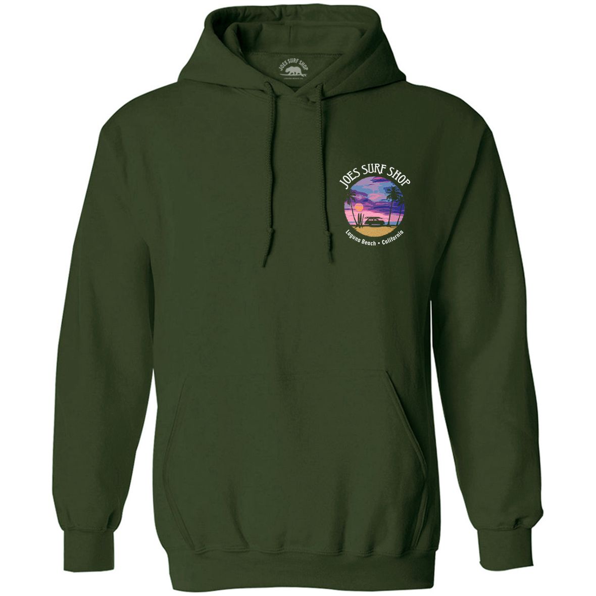 Joe's Surf Shop Wagon Silhouette Pullover Surf Hoodie - Angler's Pro Tackle & Outdoors