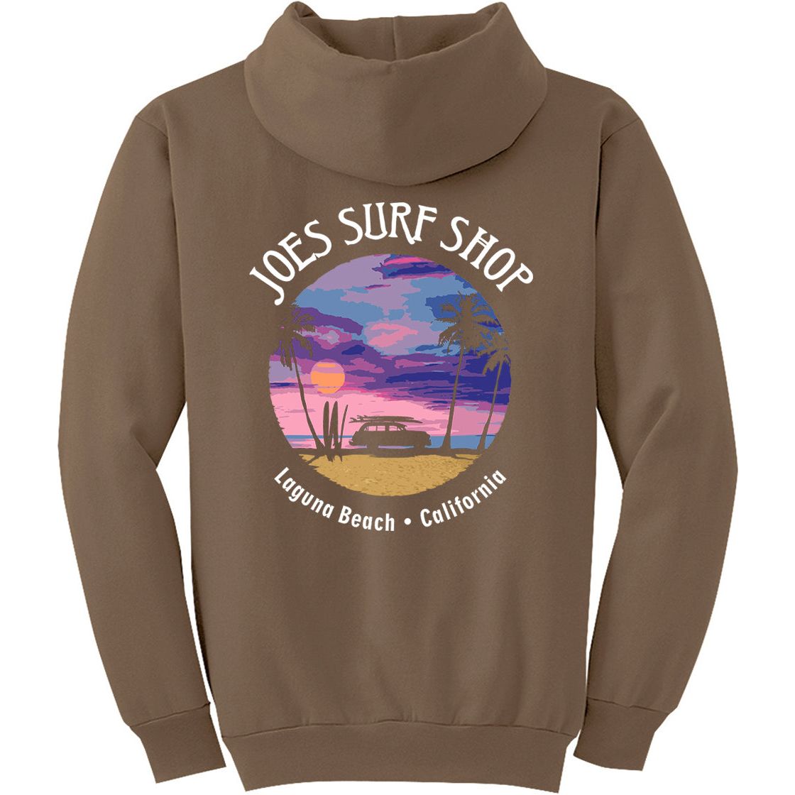 Joe's Surf Shop Wagon Silhouette Pullover Surf Hoodie - Angler's Pro Tackle & Outdoors