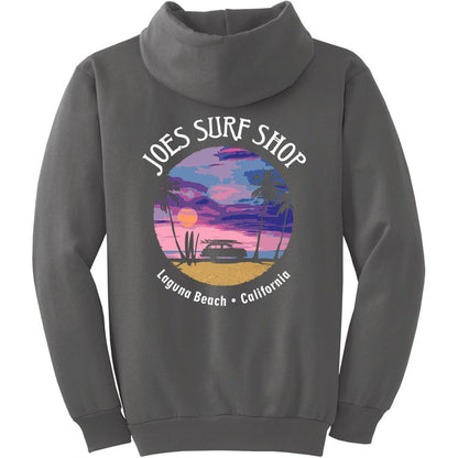 Joe's Surf Shop Wagon Silhouette Pullover Surf Hoodie - Angler's Pro Tackle & Outdoors