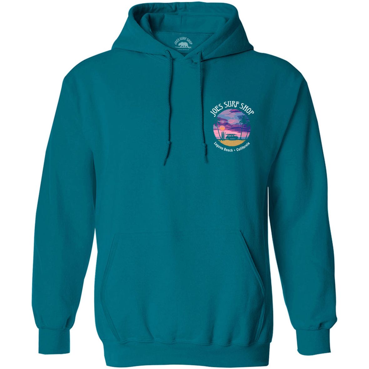 Joe's Surf Shop Wagon Silhouette Pullover Surf Hoodie - Angler's Pro Tackle & Outdoors