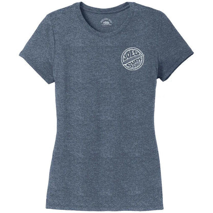 Joe's Surf Shop Women's Fins Up Tri - Blend Tee - Angler's Pro Tackle & Outdoors