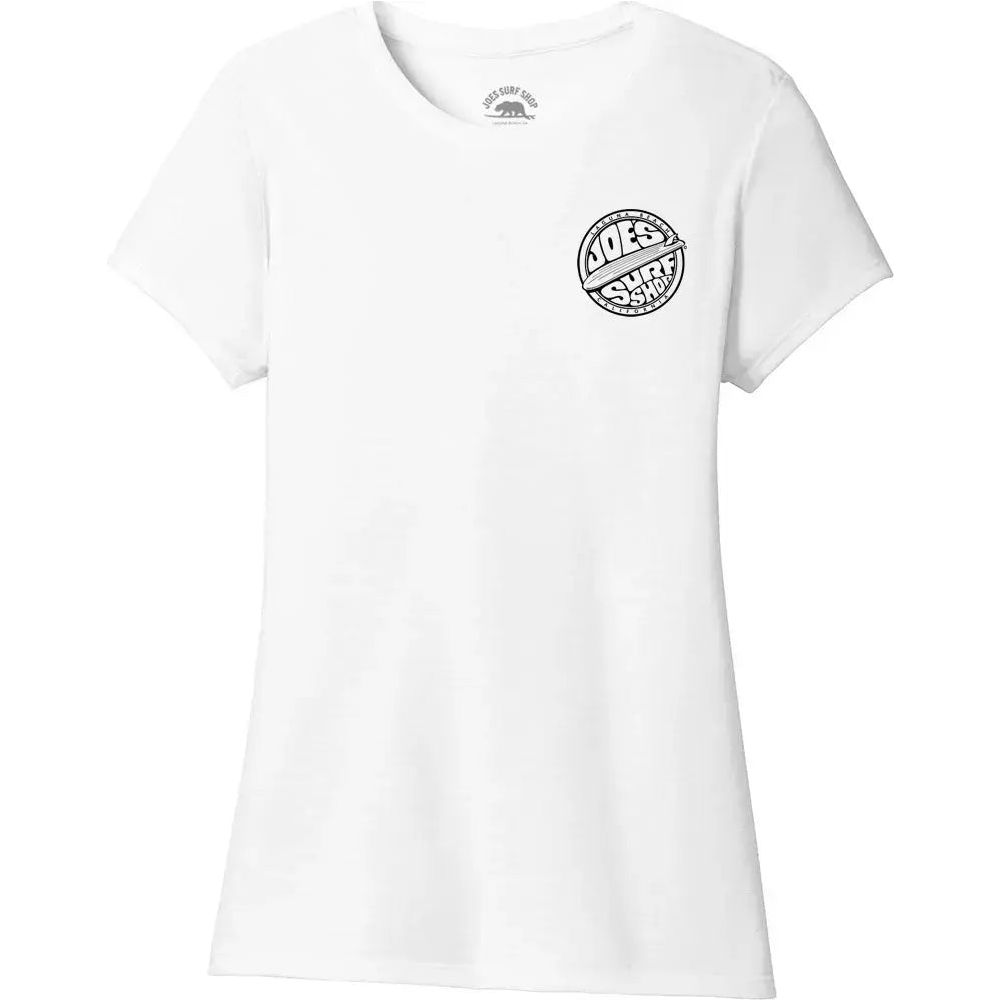 Joe's Surf Shop Women's Fins Up Tri - Blend Tee - Angler's Pro Tackle & Outdoors