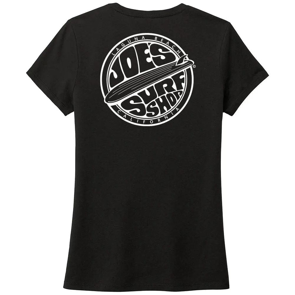 Joe's Surf Shop Women's Fins Up Tri - Blend Tee - Angler's Pro Tackle & Outdoors