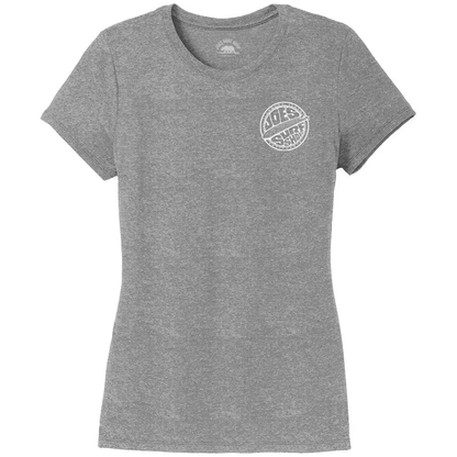 Joe's Surf Shop Women's Fins Up Tri - Blend Tee - Angler's Pro Tackle & Outdoors