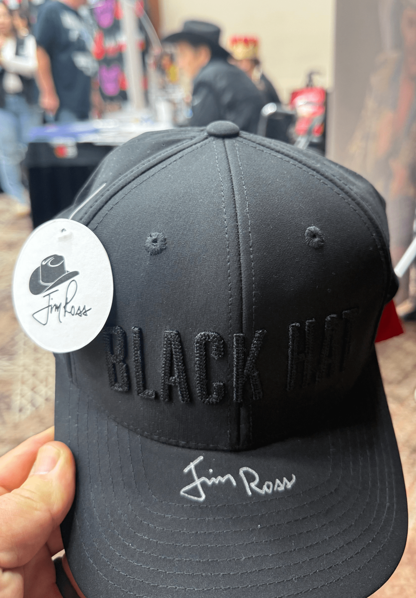 JR's BBQ - Autographed JR’s BlackHat Black Hat - Angler's Pro Tackle & Outdoors