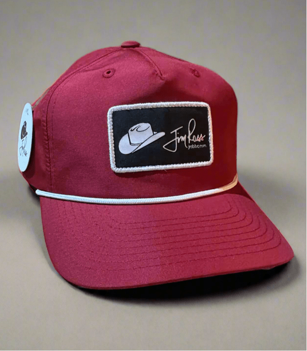 JR's BBQ - Caddie Cardinal Cap - Angler's Pro Tackle & Outdoors