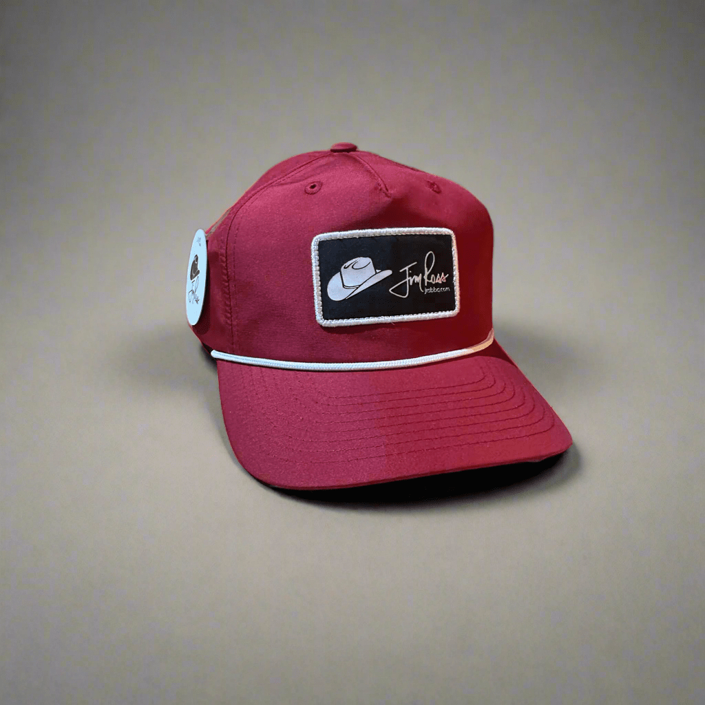 JR's BBQ - Caddie Cardinal Cap - Angler's Pro Tackle & Outdoors