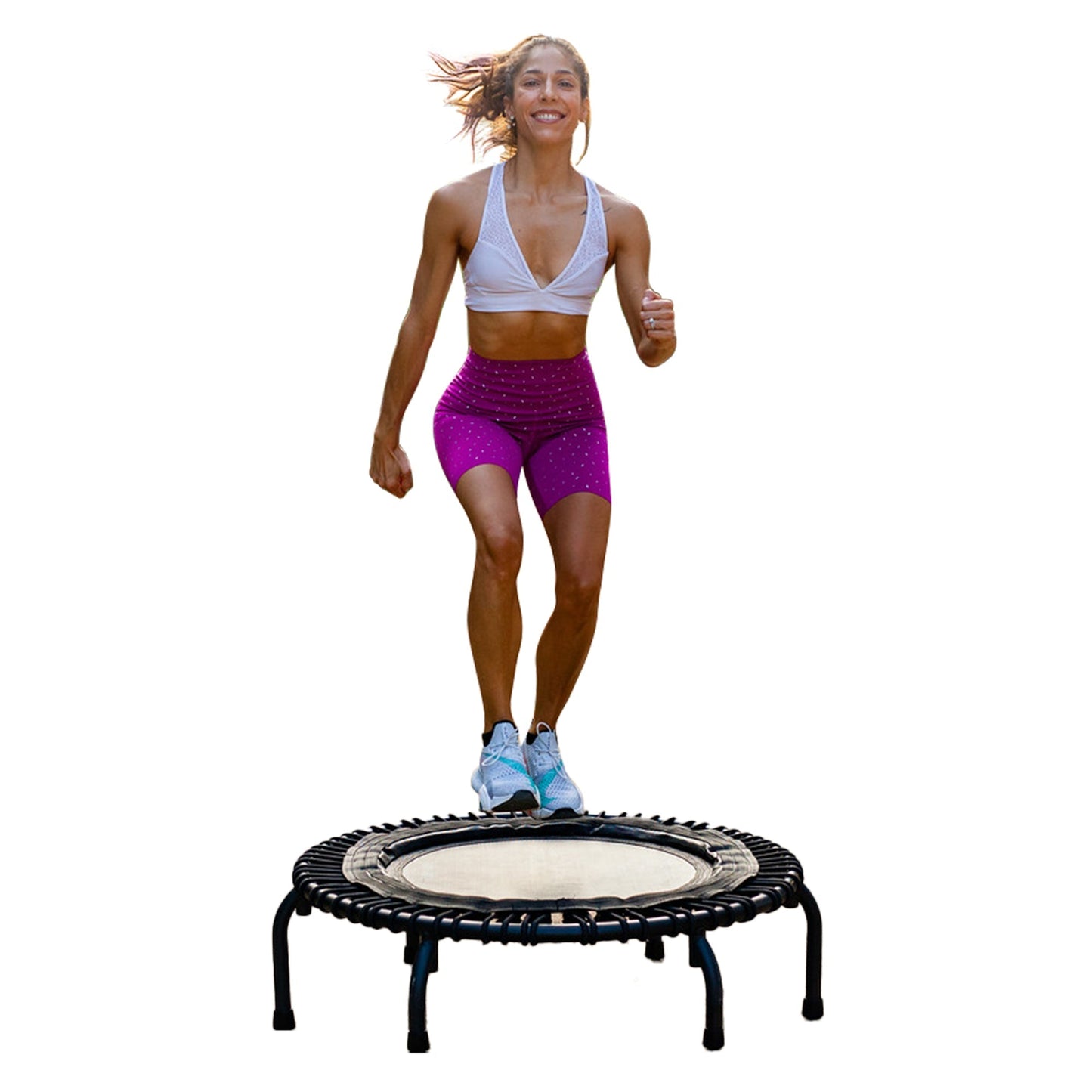 JumpSport 220 Small Rebounder for Adults, 39" ESSENTIAL Home Fitness Trampoline - Angler's Pro Tackle & Outdoors