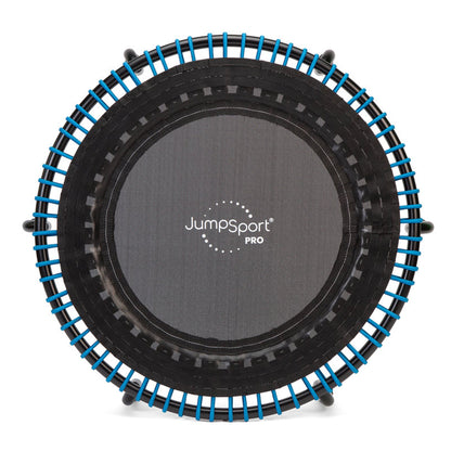 JumpSport 350 PRO 39 Inch Fitness Trampoline with Blue EnduroLast Elastic Cords - Angler's Pro Tackle & Outdoors