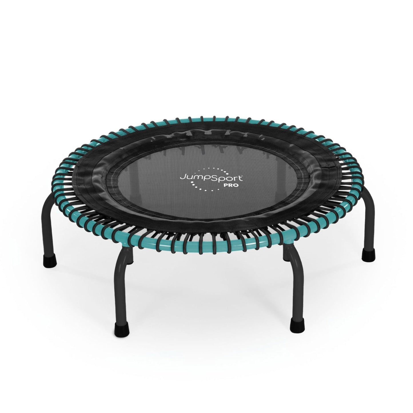 JumpSport 350 Pro Fitness 39 Inch Cardio Workout Indoor Trampoline, Teal/Black - Angler's Pro Tackle & Outdoors