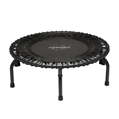 JumpSport 350f Indoor Lightweight 39 - Inch Folding Fitness Trampoline, Black - Angler's Pro Tackle & Outdoors