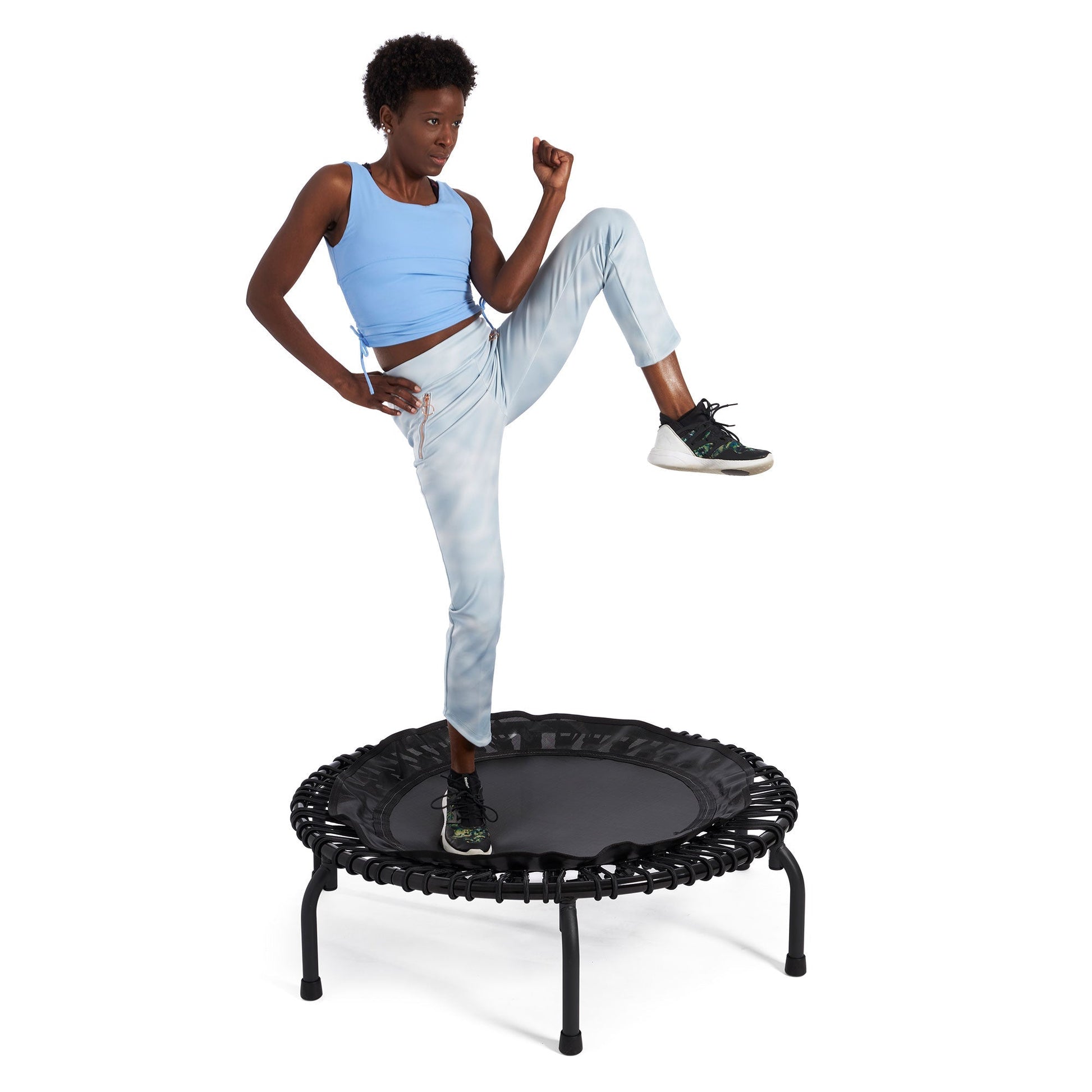 JumpSport 430 44 - Inch In - Home Rebounder Fitness Trampoline with Workout DVDs - Angler's Pro Tackle & Outdoors