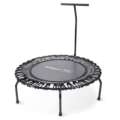 JumpSport Round Home Fitness Indoor Mini Rebounder Trampoline for Adults, Black - Angler's Pro Tackle & Outdoors