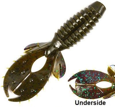 Just Lures Fishing Big Bug - Bama Bug (Green Pumpkin and Purple) - Angler's Pro Tackle & Outdoors