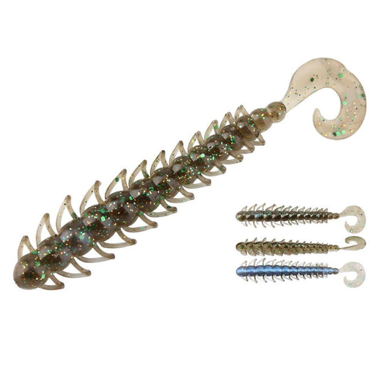 Just Lures Fishing Centipede - Bugsy (Brown / Blue) - Angler's Pro Tackle & Outdoors