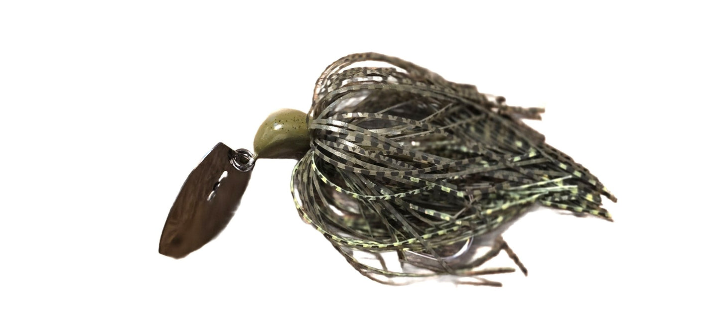 Just Lures Fishing Chatter Jig - Green Pumpkin - Angler's Pro Tackle & Outdoors