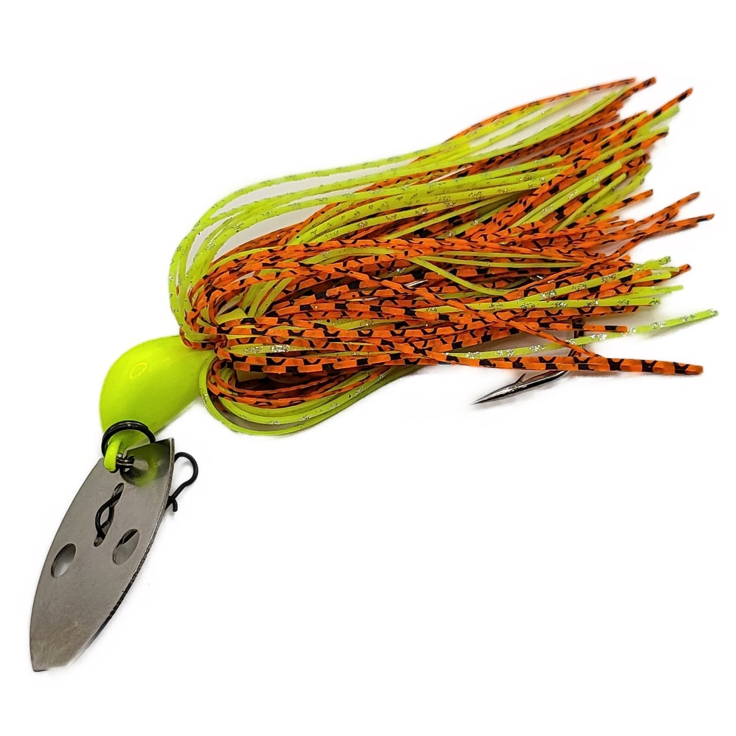 Just Lures Fishing Chatter Jig - Orange Chartreuse - Angler's Pro Tackle & Outdoors