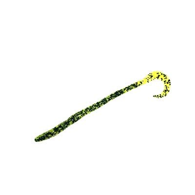 Just Lures Fishing Curl Tail 6" - Chartreuse Pepper - Angler's Pro Tackle & Outdoors