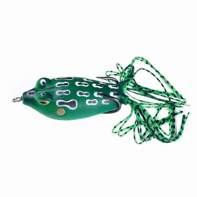 Just Lures Fishing Hollow Body Frog - Green - Angler's Pro Tackle & Outdoors