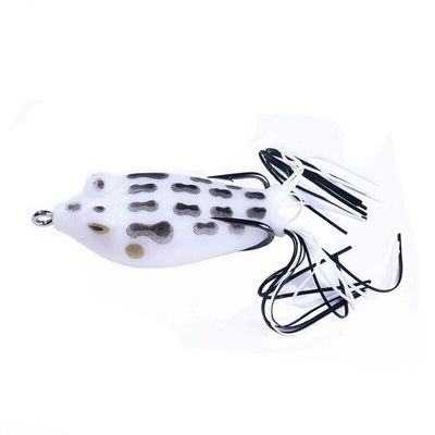 Just Lures Fishing Hollow Body Frog - White - Angler's Pro Tackle & Outdoors