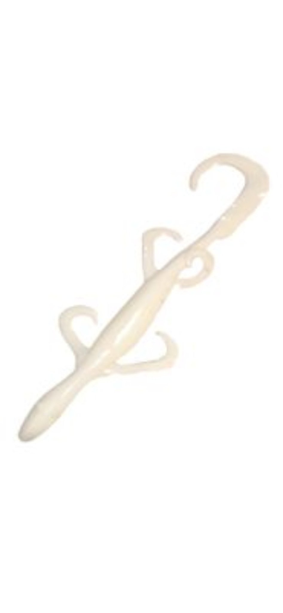 Just Lures Fishing Lizard 5.5" - White - Angler's Pro Tackle & Outdoors