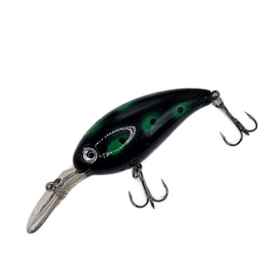 Just Lures Fishing Mid - Depth Crankbait 6' to 12' - Dark Green - Angler's Pro Tackle & Outdoors