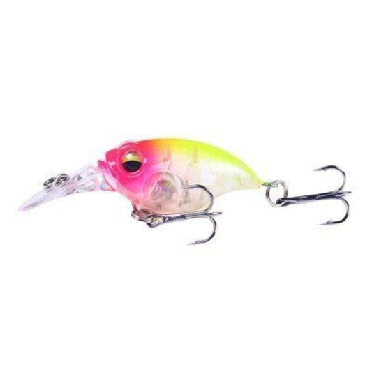 Just Lures Fishing Mini Crankbait (0 - 3') - Red Chartreuse - Angler's Pro Tackle & Outdoors
