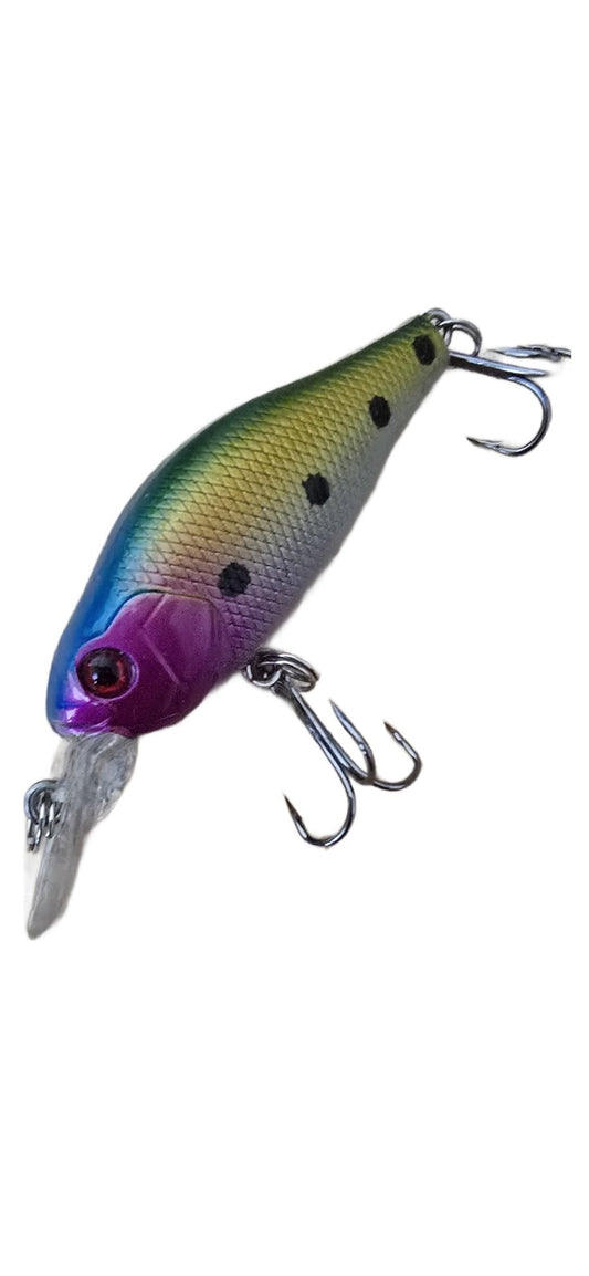 Just Lures Fishing Mini Minnow (0 - 3') - Blue Gold w Dots - Angler's Pro Tackle & Outdoors