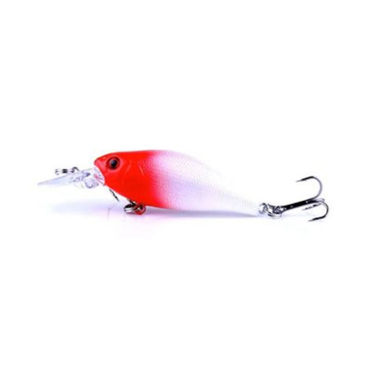 Just Lures Fishing Mini Minnow (0 - 3') - Red Head White - Angler's Pro Tackle & Outdoors