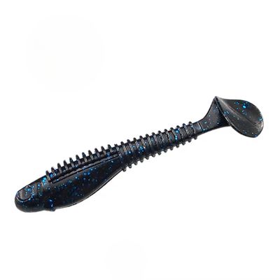 Just Lures Fishing Nasty Shad - Black Blue Flakes - Angler's Pro Tackle & Outdoors