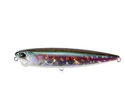 Just Lures Fishing Pencil Popper - Chrome Blue Back - Angler's Pro Tackle & Outdoors