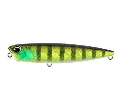 Just Lures Fishing Pencil Popper - Green Gold - Angler's Pro Tackle & Outdoors