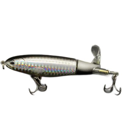 Just Lures Fishing Plopper - Chrome Black Back - Angler's Pro Tackle & Outdoors