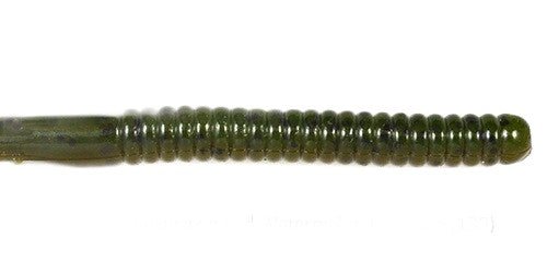 Just Lures Fishing Ribbon Tail Worm 6" - Green Pumpkin / Watermelon Laminate - Angler's Pro Tackle & Outdoors