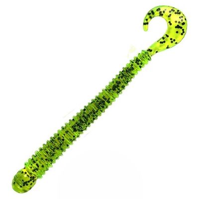Just Lures Fishing Ring Worm 4" - Chartreuse Pepper - Angler's Pro Tackle & Outdoors