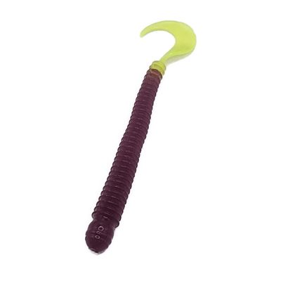 Just Lures Fishing Ring Worm 4" - Purple Glow Tail - Angler's Pro Tackle & Outdoors