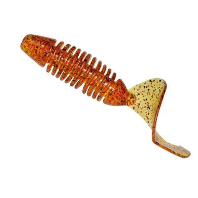 Just Lures Fishing Screw Tail - Pumpkin Flakes - Angler's Pro Tackle & Outdoors