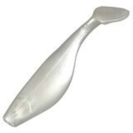 Just Lures Fishing Shad 4" - Pearl - Angler's Pro Tackle & Outdoors