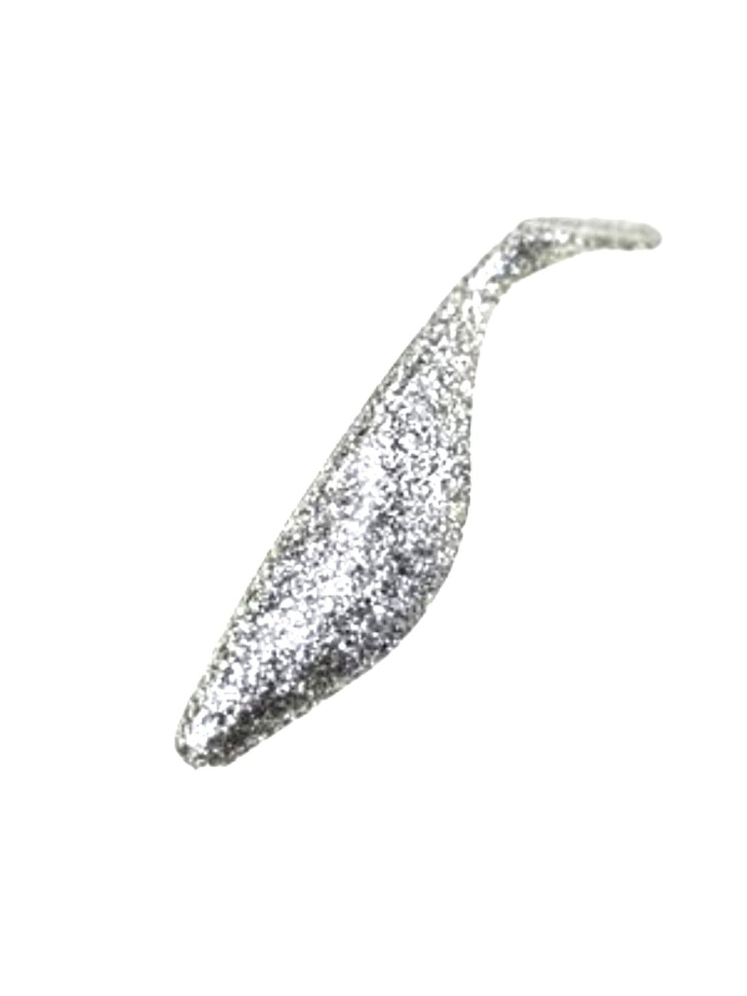 Just Lures Fishing Shad 4" - Silver Glitter - Angler's Pro Tackle & Outdoors