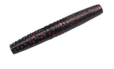 Just Lures Fishing Slinger 2.75" - Black w/ Red Flake - Angler's Pro Tackle & Outdoors
