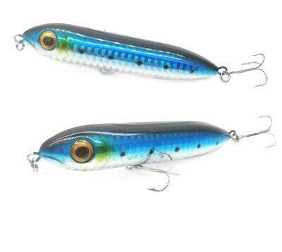 Just Lures Fishing Spook Dog - Blue / Chrome - Angler's Pro Tackle & Outdoors