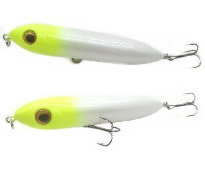 Just Lures Fishing Spook Dog - Chartreuse White - Angler's Pro Tackle & Outdoors