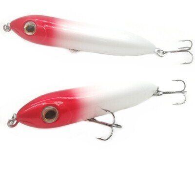 Just Lures Fishing Spook Dog - Red Head White - Angler's Pro Tackle & Outdoors