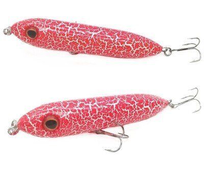 Just Lures Fishing Spook Dog - Red White - Angler's Pro Tackle & Outdoors
