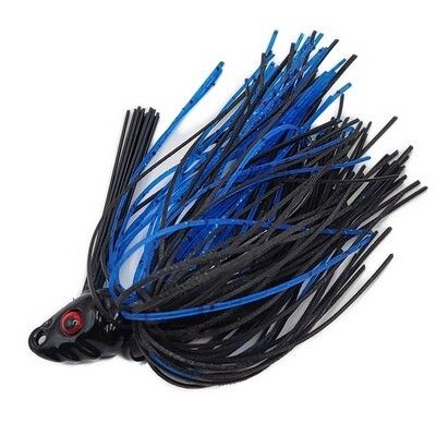 Just Lures Fishing Swim Jig - Black / Blue - Angler's Pro Tackle & Outdoors