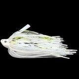 Just Lures Fishing Swim Jig - White Chartreuse Illusion - Angler's Pro Tackle & Outdoors