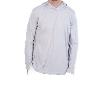 Just Lures Fishing Teaser Hoodie - Light Grey - Angler's Pro Tackle & Outdoors