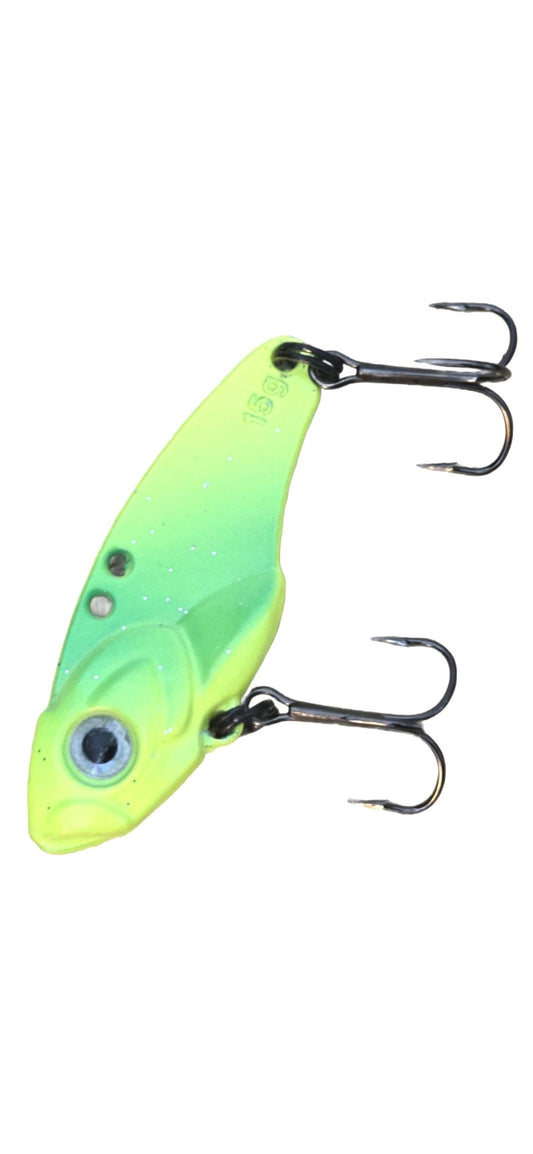 Just Lures Fishing Vibe - Green Chartreuse - Angler's Pro Tackle & Outdoors