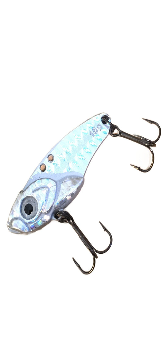 Just Lures Fishing Vibe - Holographic Chrome - Angler's Pro Tackle & Outdoors